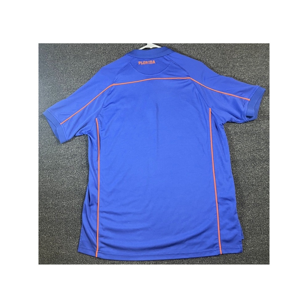 Chiliwear Florida Gators Polo Shirt Mens Large Blue Orange Embroidered Logo L - Picture 12 of 12